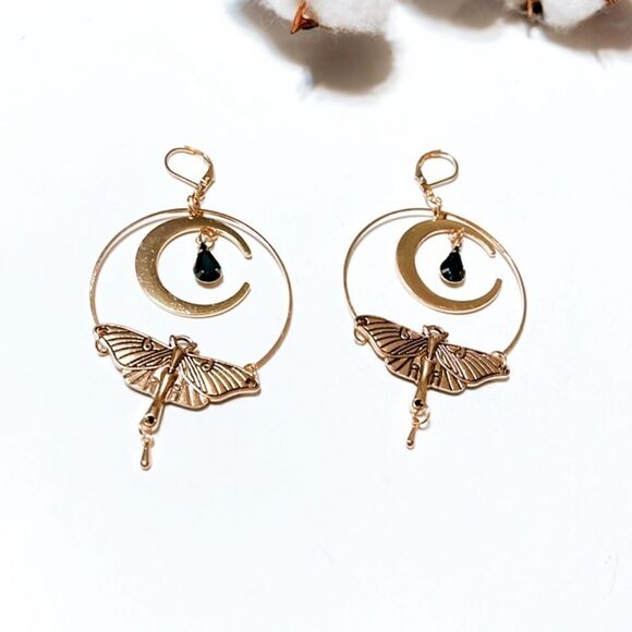 Boho dangle bird earrings N230 - Picture 3 of 4